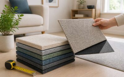 Carpet tiles 6m2 transform any room with style and comfort.